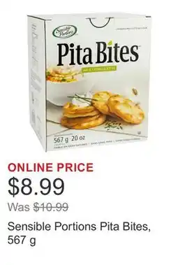 Costco Sensible Portions Pita Bites, 567 g offer