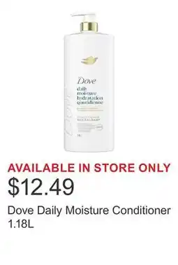 Costco Dove Daily Moisture Conditioner 1.18L offer