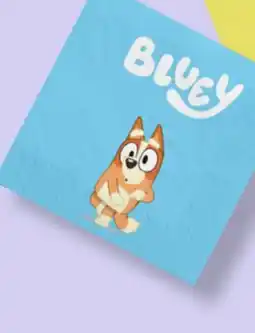 Party City Bluey Beverage Napkins, 16-pk offer