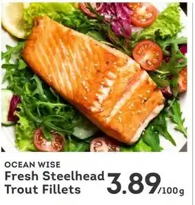IGA Fresh Steelhead Trout Fillets offer
