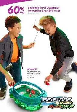 Toys R us Battle Game Set with Beystadium offer