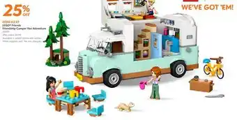Toys R us LEGO Friends Friendship Camper Van Adventure offer