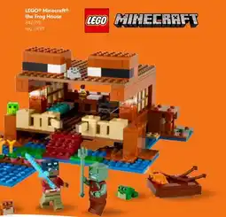 Toys R us LEGO Minecraft the Frog House offer