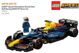 Toys R us LEGO Speed Champions Oracle Red Bull Racing RB20 F1 Race Car offer