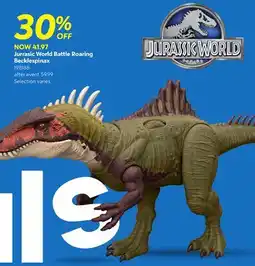 Toys R us Jurrasic World Battle Roaring Becklespinax offer