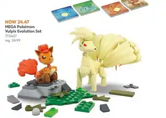 Toys R us MEGA Pokémon Vulpix Evolution Set offer