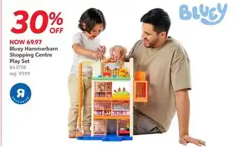 Toys R us Bluey Hammerbarn Shopping Centre Play Set offer