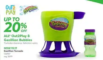 Toys R us Funrise Gazillion Tornado offer