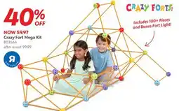 Toys R us Crazy Fort Mega Kit offer