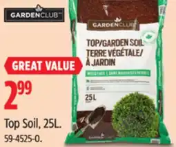 Canadian Tire Garden club Top Soil offer