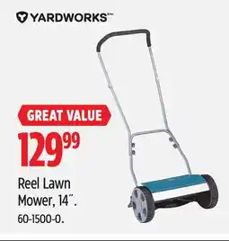 Canadian Tire Reel Lawn Mower offer