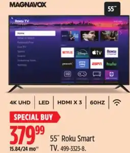 Canadian Tire Magnavox 55˝ Roku Smart TV offer
