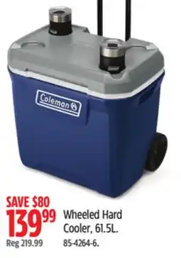 Canadian Tire Coleman Wheeled Hard Cooler offer
