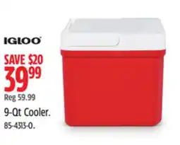 Canadian Tire Igloo 9-Qt Cooler offer
