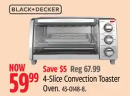 Canadian Tire Black & Decker 4-Slice Convection Toaster Oven offer