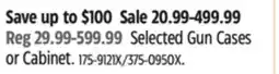Canadian Tire huntshield Selected Gun Cases or Cabinet offer