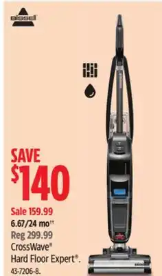 Canadian Tire Bissell CrossWave Hard Floor Expert offer