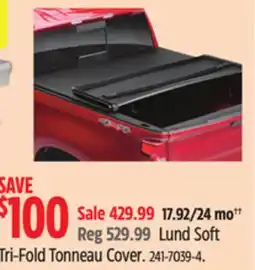 Canadian Tire Lund Soft Tri-Fold Tonneau Cover offer