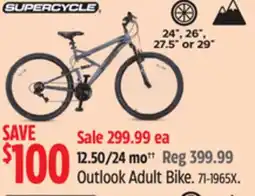 Canadian Tire SUPERCYCLE Outlook Adult Bike offer
