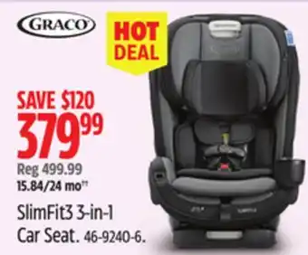 Canadian Tire SlimFit3 3-in-1 Car Seat offer