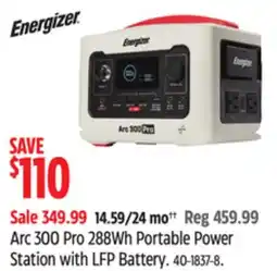 Canadian Tire Arc 300 Pro 288Wh Portable Power Station with LFP Battery offer