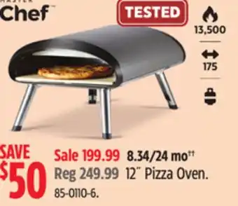 Canadian Tire MASTER Chef 12˝ Pizza Oven offer