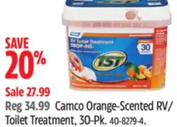 Canadian Tire Camco Orange-Scented RV/ Toilet Treatment offer