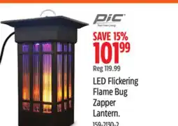 Canadian Tire PIC LED Flickering Flame Bug Zapper Lantern offer