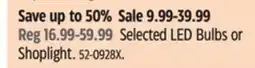 Canadian Tire Noma Selected LED Bulbs or Shoplight offer