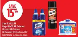Canadian Tire Selected Household Cleaners, Dishwasher Products and Air Fresheners offer