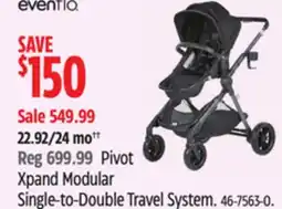 Canadian Tire Pivot Xpand Modular Single-to-Double Travel System offer
