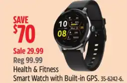 Canadian Tire Health & Fitness Smart Watch with Built-in GPS offer