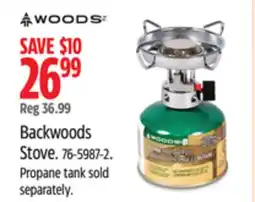 Canadian Tire Backwoods Stove offer