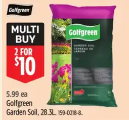 Canadian Tire Golfgreen Garden Soil offer