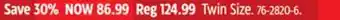 Canadian Tire Coleman Twin Size offer
