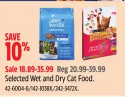 Canadian Tire IAMS Selected Wet and Dry Cat Food offer