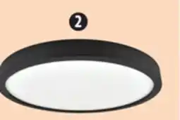 Canadian Tire NOMA 15˝ 5-CCT Flush-Mount Light, Black or White offer