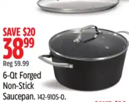 Canadian Tire 6-Qt Forged Non-Stick Saucepan offer