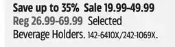 Canadian Tire Manna Selected Beverage Holders offer