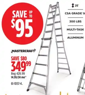 Canadian Tire Mastercraft offer