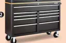 Canadian Tire MAXIMUM 56˝ 9-Drawer Cabinet with Built-In Power Bar with USB offer