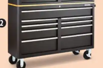 Canadian Tire MAXIMUM 56˝ 9-Drawer Cabinet with Built-In Power Bar with USB offer
