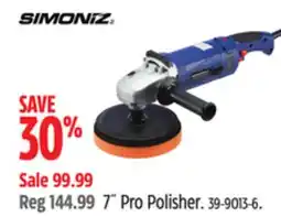 Canadian Tire Simoniz 7ห Pro Polisher offer