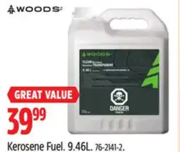 Canadian Tire Woods Kerosene Fuel offer