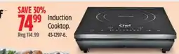 Canadian Tire MASTER Chef Induction Cooktop offer