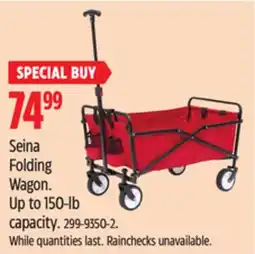 Canadian Tire Seina Folding Wagon offer