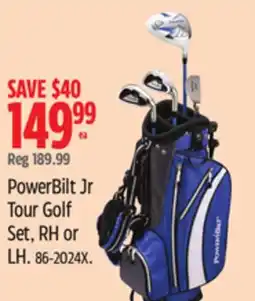 Canadian Tire PowerBilt Jr Tour Golf Set, RH or LH offer
