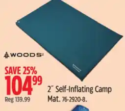 Canadian Tire 2˝ Self-Inflating Camp Mat offer