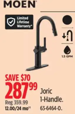 Canadian Tire Scotts Joric 1-Handle offer