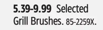 Canadian Tire Master Chef Selected Grill Brushes offer